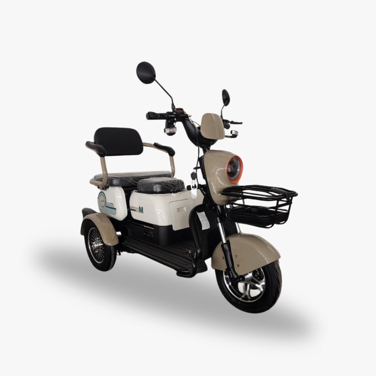 Mini S1 Ecowielen – Elektrische Driewieler | Comfortabel, Stabiel en Milieuvriendelijk bereik tot 80 km